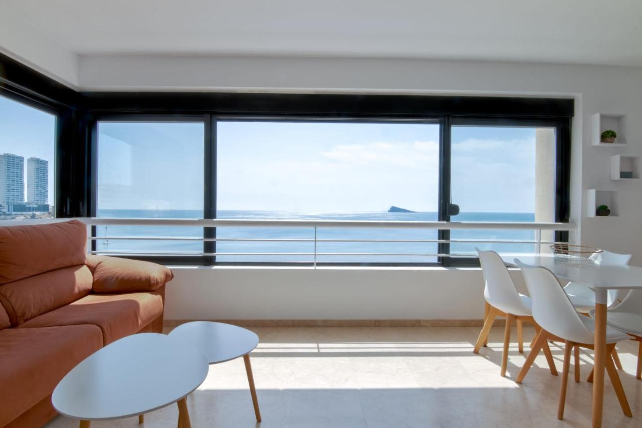 Luminoso Apartamento En Primera Linea De Playa ベニドルム エクステリア 写真