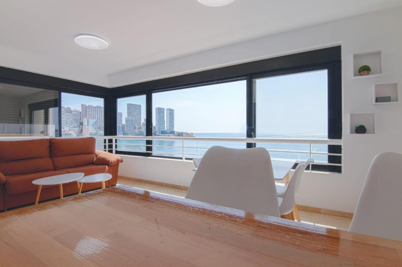 Luminoso Apartamento En Primera Linea De Playa ベニドルム エクステリア 写真
